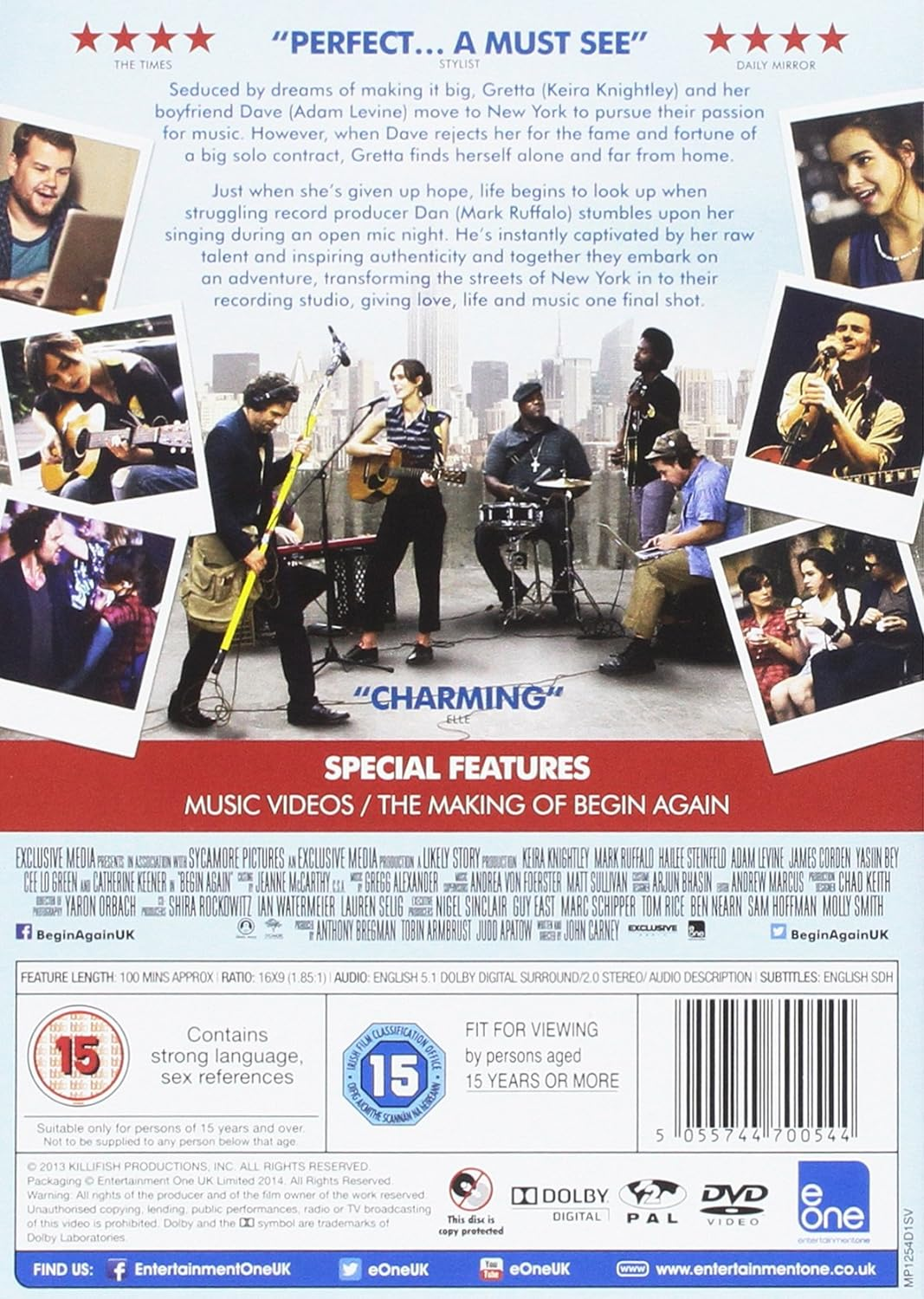 Begin Again [DVD]