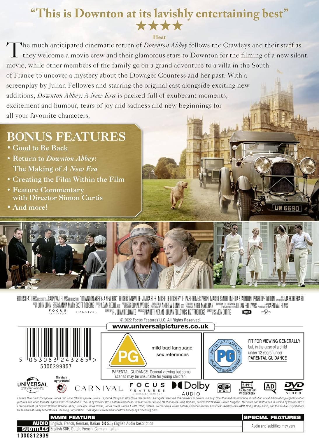 Downton Abbey: A New Era [DVD]