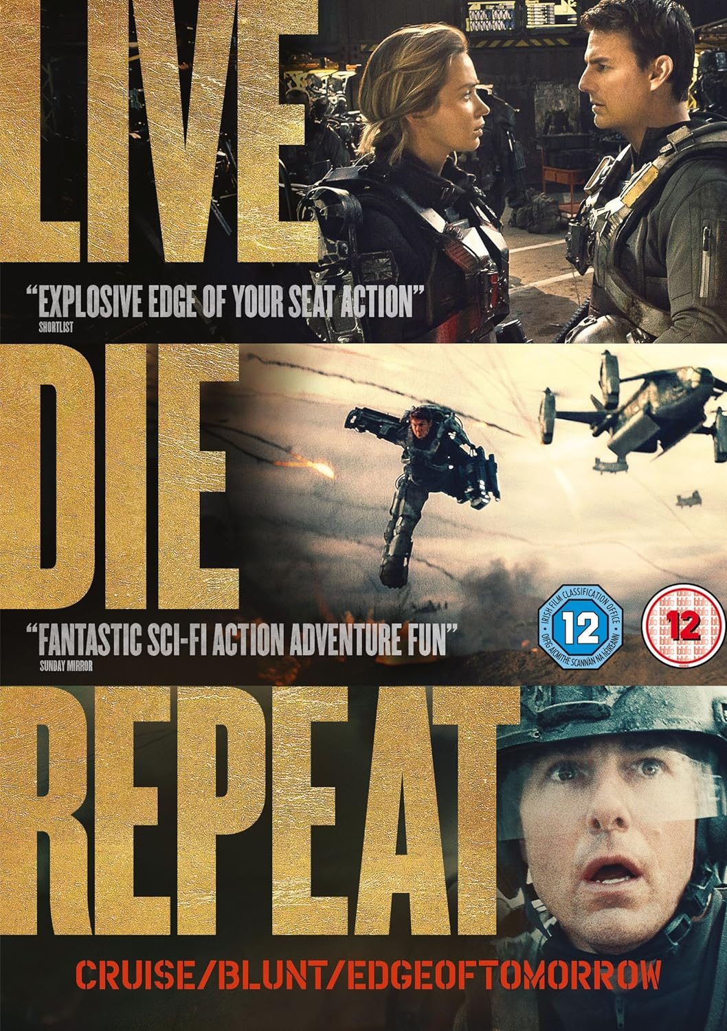 Edge of Tomorrow: Live Die Repeat [DVD]