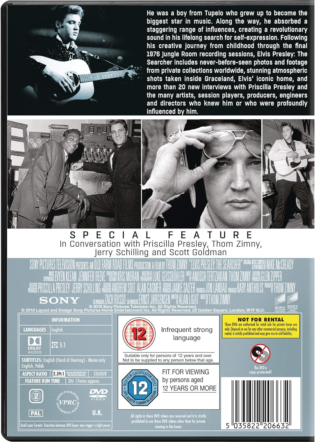 Elvis Presley: The Searcher [DVD]