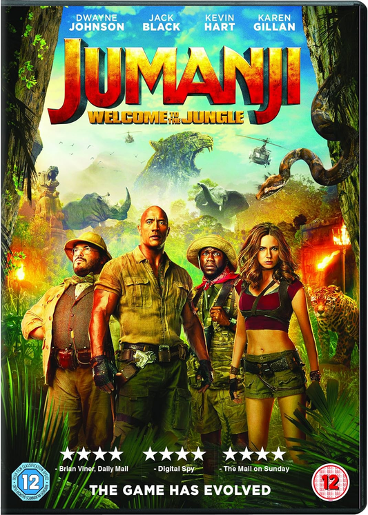 Jumanji: Welcome To The Jungle [DVD]