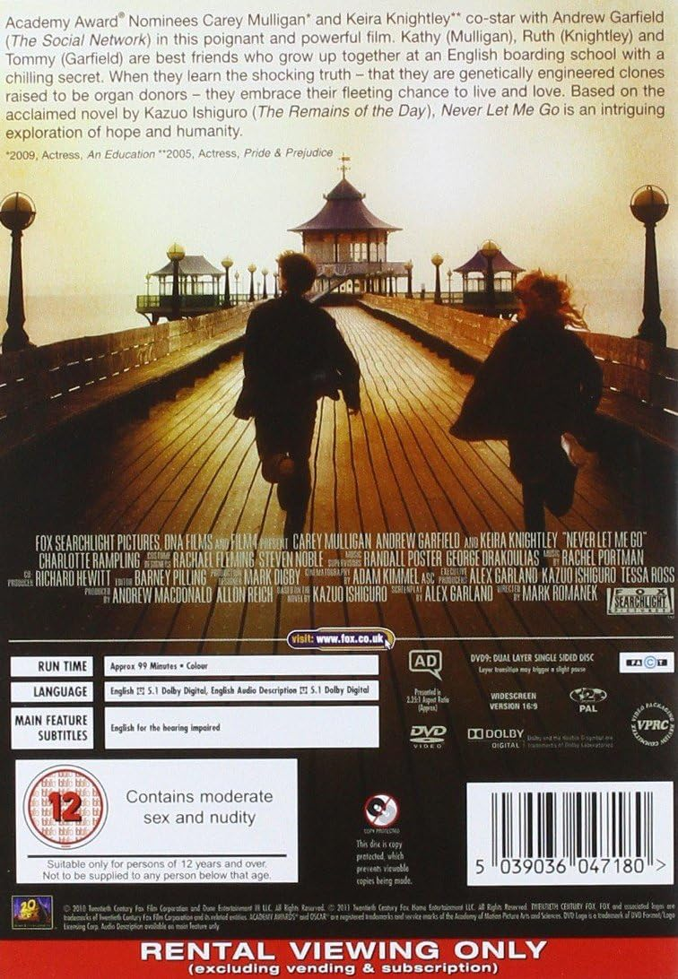 Never Let Me Go [DVD]