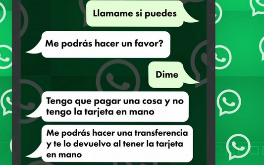 Intentaron timarle por WhatsApp, pero los estafadores no esperaban la forma en que les respondió