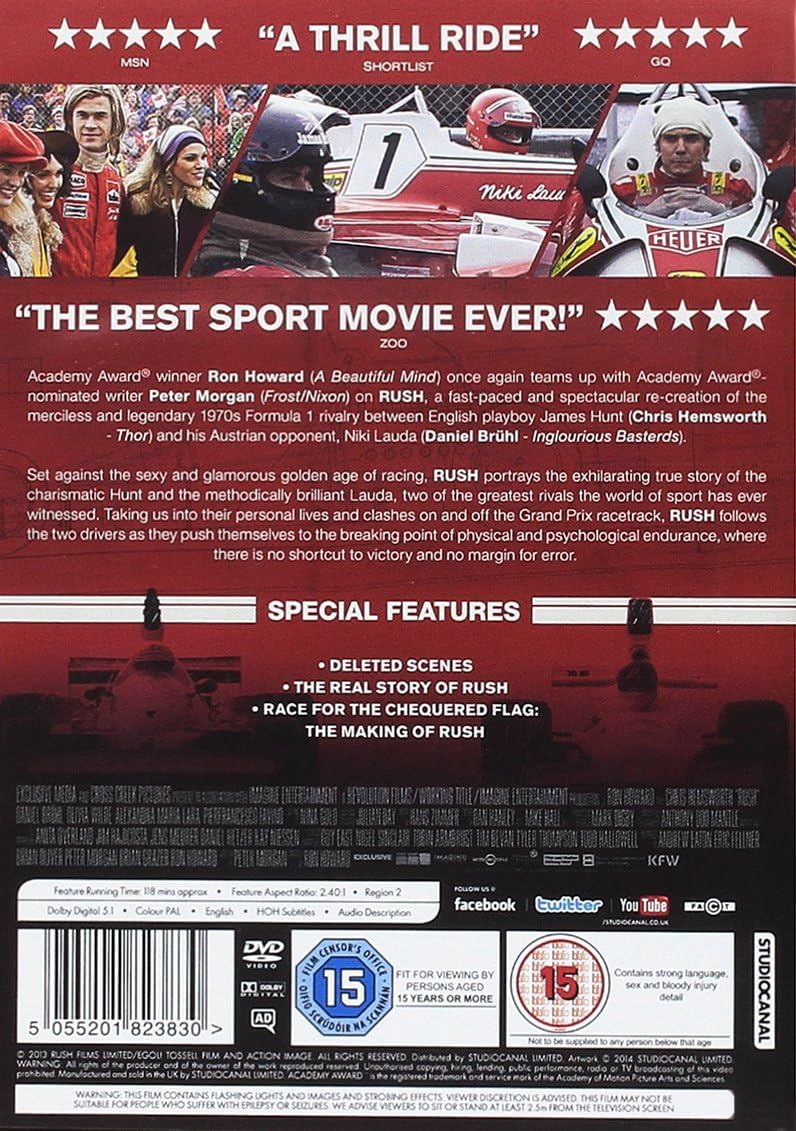 Rush [DVD]